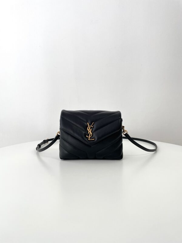 Replica YSL LouLou Mini Black - Best Fake Designer Bags