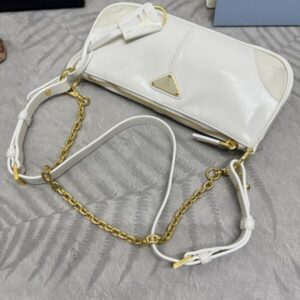 Replica Prada Re-Edition 2002 White - Best Fake Designer Bags