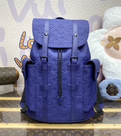 Replica Louis Vuitton Christopher Backpack Blue - Best Fake Designer Bags