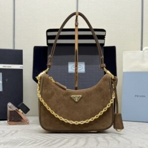 Replica Prada  Suede Re-Edition - Best Fake Designer Bags