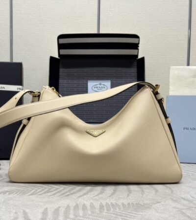 Replica Prada Prada Aimée Large Milk Tea - Best Fake Designer Bags