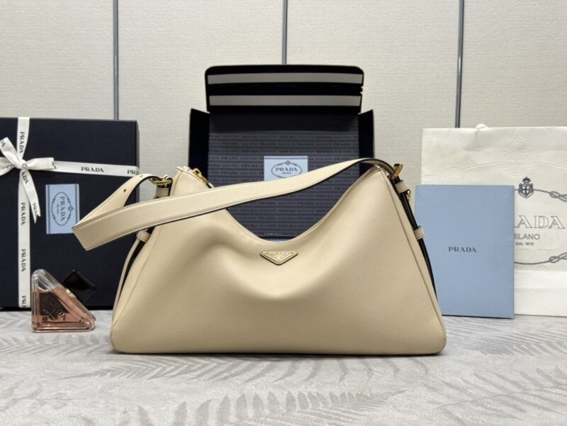 Replica Prada Prada Aimée Large Milk Tea - Best Fake Designer Bags