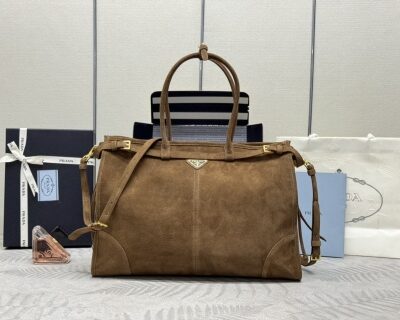 Replica Prada Large Suede - Best Fake Designer Bags