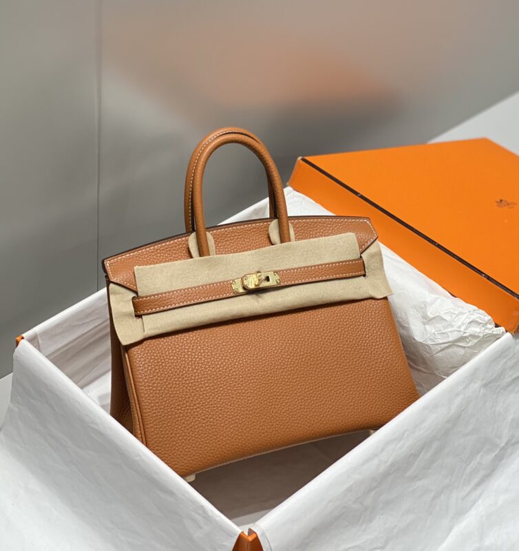 Replica Hermes Birkin Golden Brown - Best Fake Designer Bags