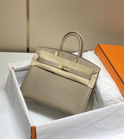 Replica Hermes Birkin Turtledove Silver - Best Fake Designer Bags