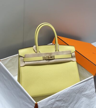 Replica Hermes Birkin Yellow - Best Fake Designer Bags