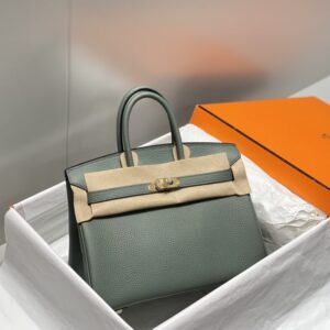 Replica Hermes Birkin Almond Green - Best Fake Designer Bags