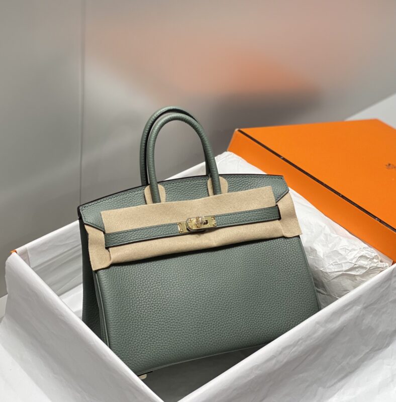 Replica Hermes Birkin Almond Green - Best Fake Designer Bags