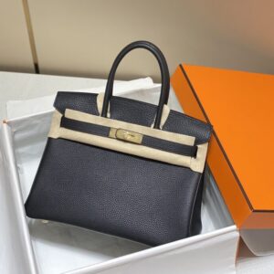 Replica Hermes Birkin Black Gold - Best Fake Designer Bags