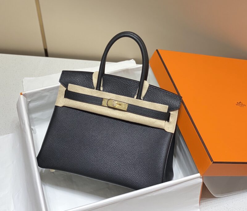 Replica Hermes Birkin Black Gold - Best Fake Designer Bags