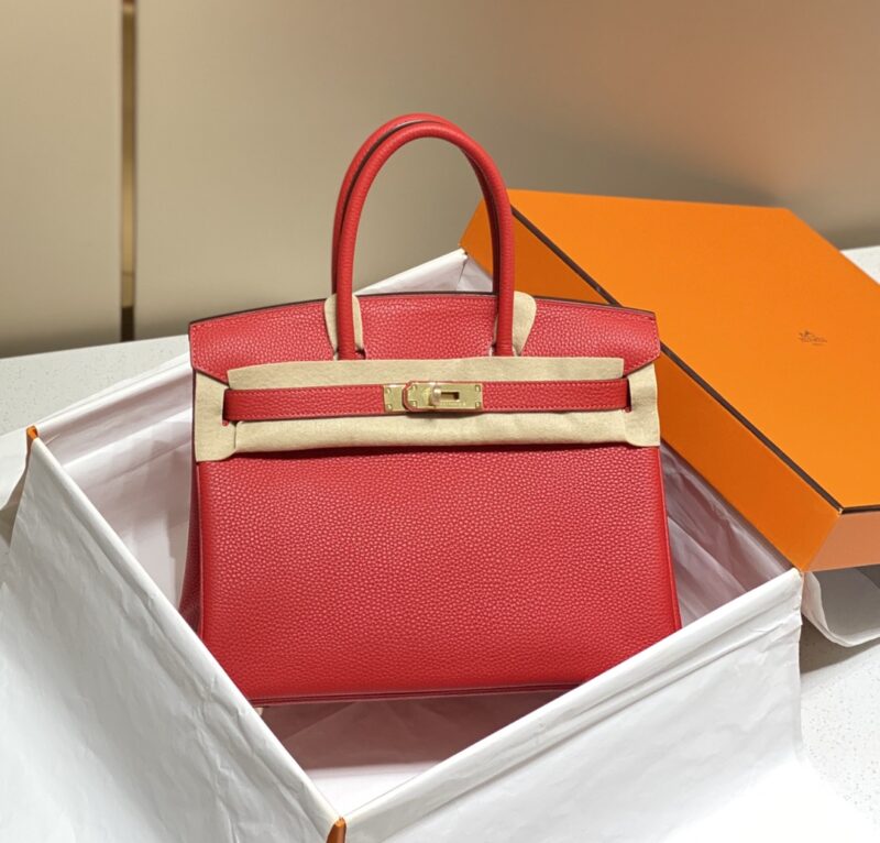 Replica Hermes Birkin Hot Red - Best Fake Designer Bags