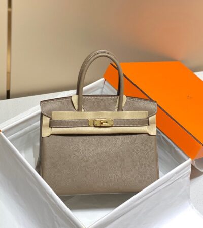 Replica Hermes Birkin Elephant Gold - Best Fake Designer Bags