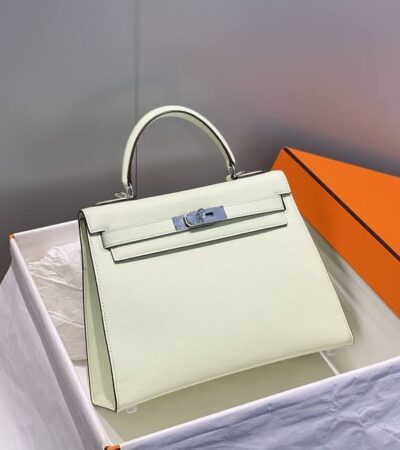 Replica Hermes Kelly Bubble Green - Best Fake Designer Bags