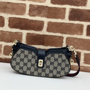 Replica Gucci  Moon Side  Canvas Black - Best Fake Designer Bags