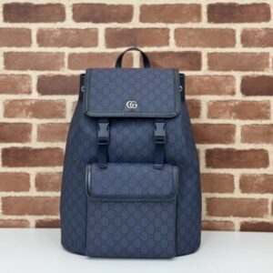 Replica Gucci Large Ophidia Backpack Blue - Best Fake Designer Bags