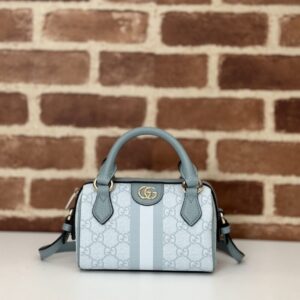 Replica Gucci GG Ophidia Boston Blue - Best Fake Designer Bags