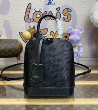 Replica Louis Vuitton Alma Backpack Black - Best Fake Designer Bags