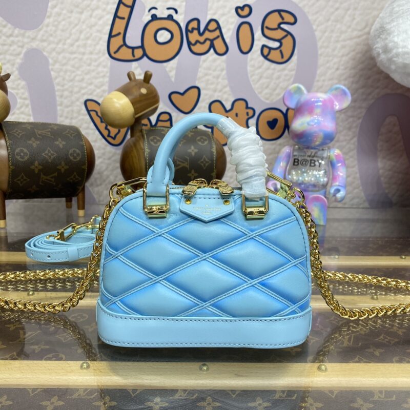 Replica Louis Vuitton Alma Nano Water Blue 1 Replica Louis Vuitton Alma Nano Water Blue - premium 1:1 fake handbag model