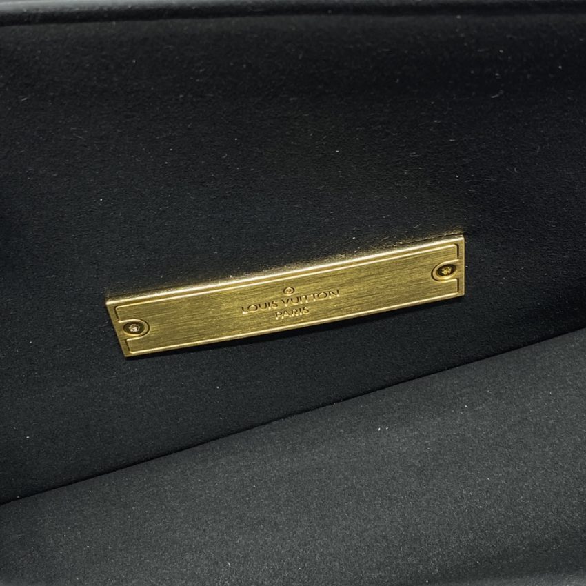Replica Louis Vuitton Dauphine East West Black - premium 1:1 fake handbag model