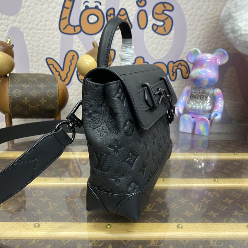 Replica Louis Vuitton Steamer Full Black - high-accuracy replica luxury purse