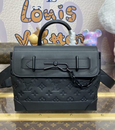Replica Louis Vuitton Steamer Full Black - Best Fake Designer Bags