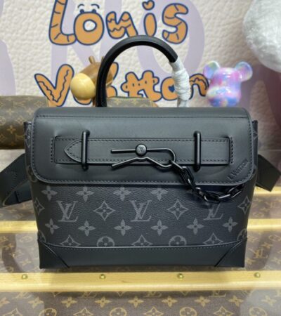 Replica Louis Vuitton Steamer Black - Best Fake Designer Bags
