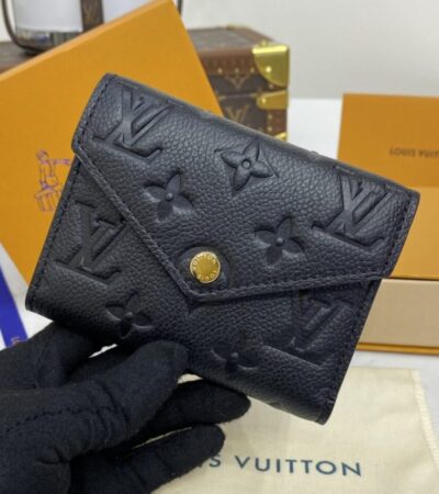 Replica Louis Vuitton Victorine Wallet Black - Best Fake Designer Bags