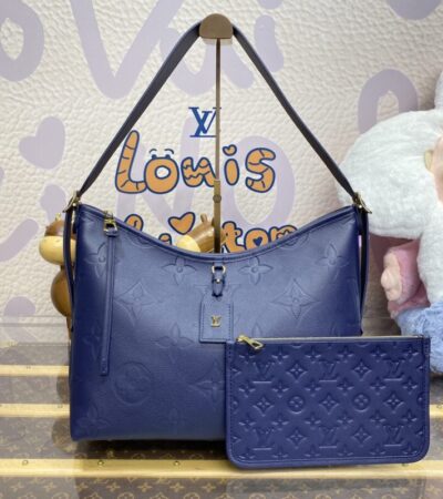 Replica Louis Vuitton Carry All MM Dark Blue - Best Fake Designer Bags