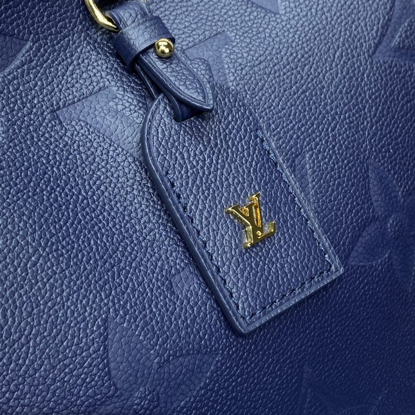 Replica Louis Vuitton Carry All MM Dark Blue - elite superclone designer purse