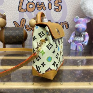 Replica Louis Vuitton Nano Steamer Brown - ultra-realistic fake designer tote