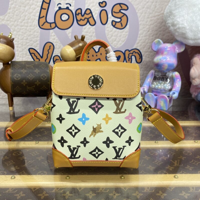 Replica Louis Vuitton Nano Steamer Brown - top-tier luxury replica shoulder bag