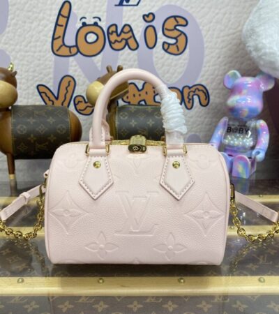 Replica Louis Vuitton Speedy Bandouliere 20 Pink - Best Fake Designer Bags