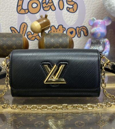 Replica Louis Vuitton Twist West Pochette Black - Best Fake Designer Bags