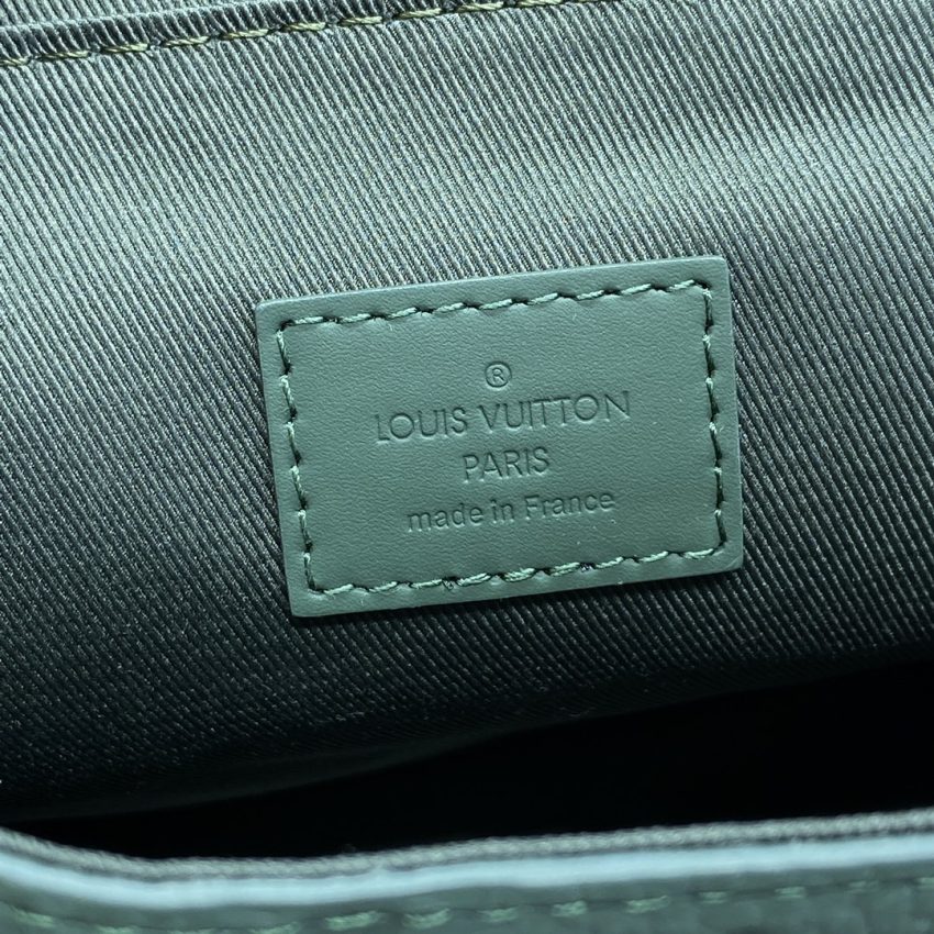 Replica Louis Vuitton Nano Steamer Green - 1:1 designer replica handbag
