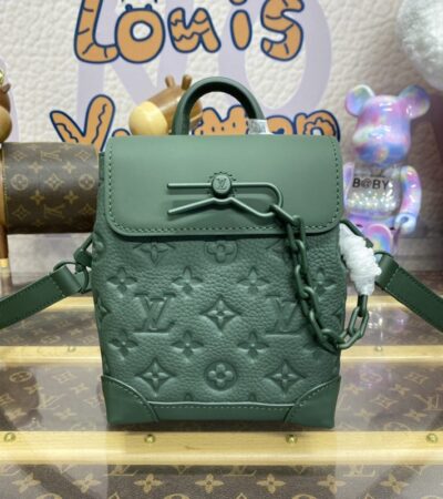 Replica Louis Vuitton Nano Steamer Green - Best Fake Designer Bags