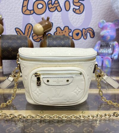 Replica Louis Vuitton Bumbag Mini White - Best Fake Designer Bags
