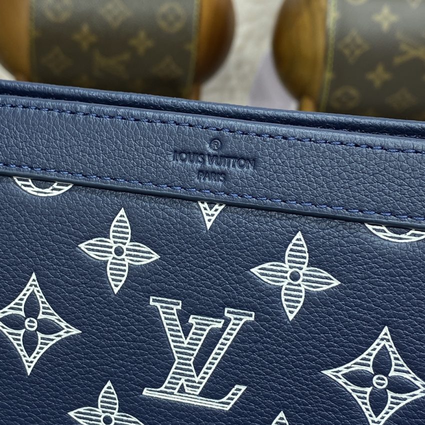 Replica Louis Vuitton Gaston Wearable Wallet Blue - premium-grade designer purse dupe