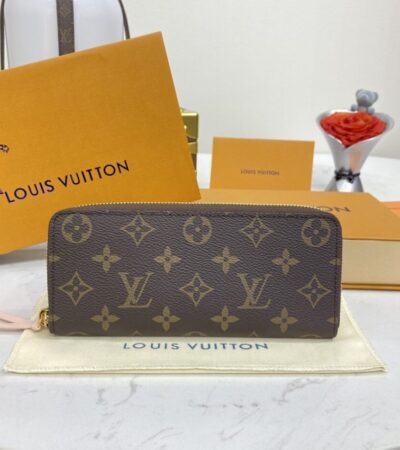 Replica Louis Vuitton Clemence Wallet Brown - Best Fake Designer Bags
