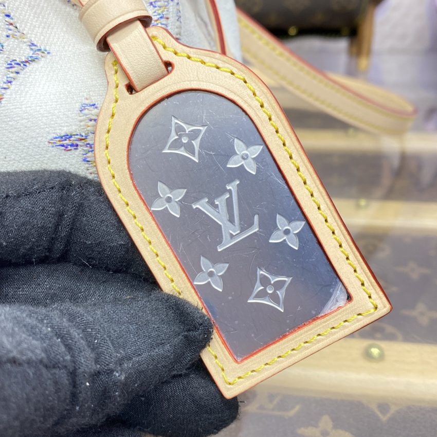 Replica Louis Vuitton Nano Noe White 4 Replica Louis Vuitton Nano Noe White - authentic-look luxury purse replica
