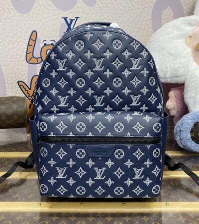 Replica Louis Vuitton Discovery Backpack Blue - Best Fake Designer Bags