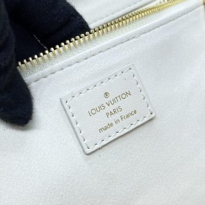 Replica Louis Vuitton Neverfull MM White Orange 6 Replica Louis Vuitton Neverfull MM White Orange - best-selling designer handbag dupe