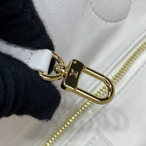 Replica Louis Vuitton Neverfull MM White Orange 2 Replica Louis Vuitton Neverfull MM White Orange - elite superclone designer purse