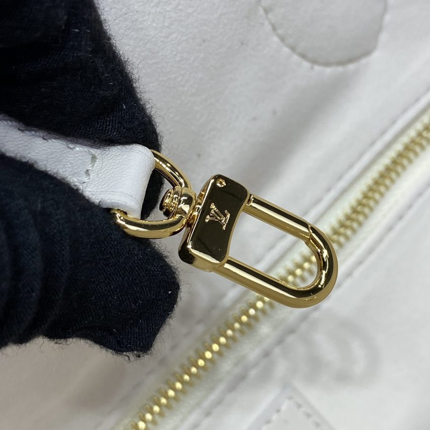 Replica Louis Vuitton Neverfull MM White Orange 2 Replica Louis Vuitton Neverfull MM White Orange - elite superclone designer purse