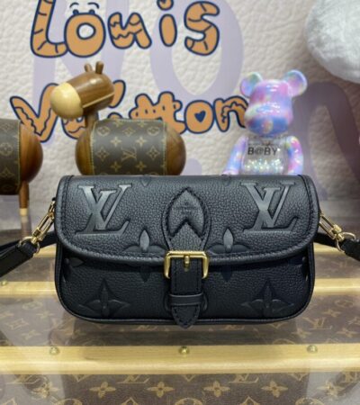 Replica Louis Vuitton Nano Diane Black - Best Fake Designer Bags