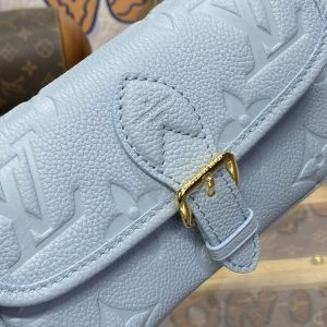 Replica Louis Vuitton Wallet on Chain Ivy Sky Blue - 1:1 designer replica handbag