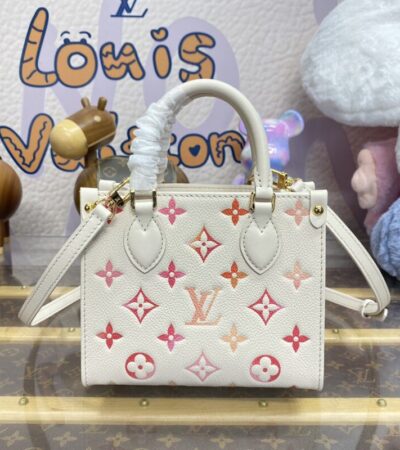 Replica LV OnTheGo BB White - Best Fake Designer Bags