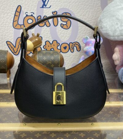 Replica Louis Vuitton Low Key Shoulder Black - Best Fake Designer Bags