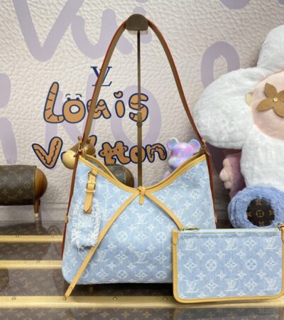 Replica Louis Vuitton Carry All PM Light Denim - Best Fake Designer Bags