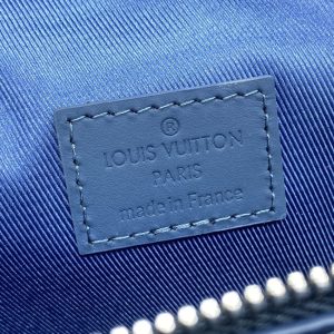 Replica Louis Vuitton Pilot Wearable Wallet Blue - high-quality designer bag clone