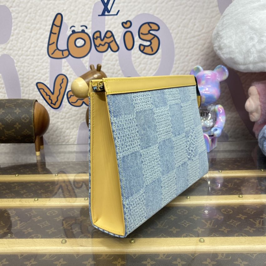 Replica Louis Vuitton Pochette Voyage Denim - ultra-realistic fake designer tote